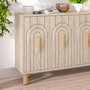 Hanah Home Consola Tiger - Travertino